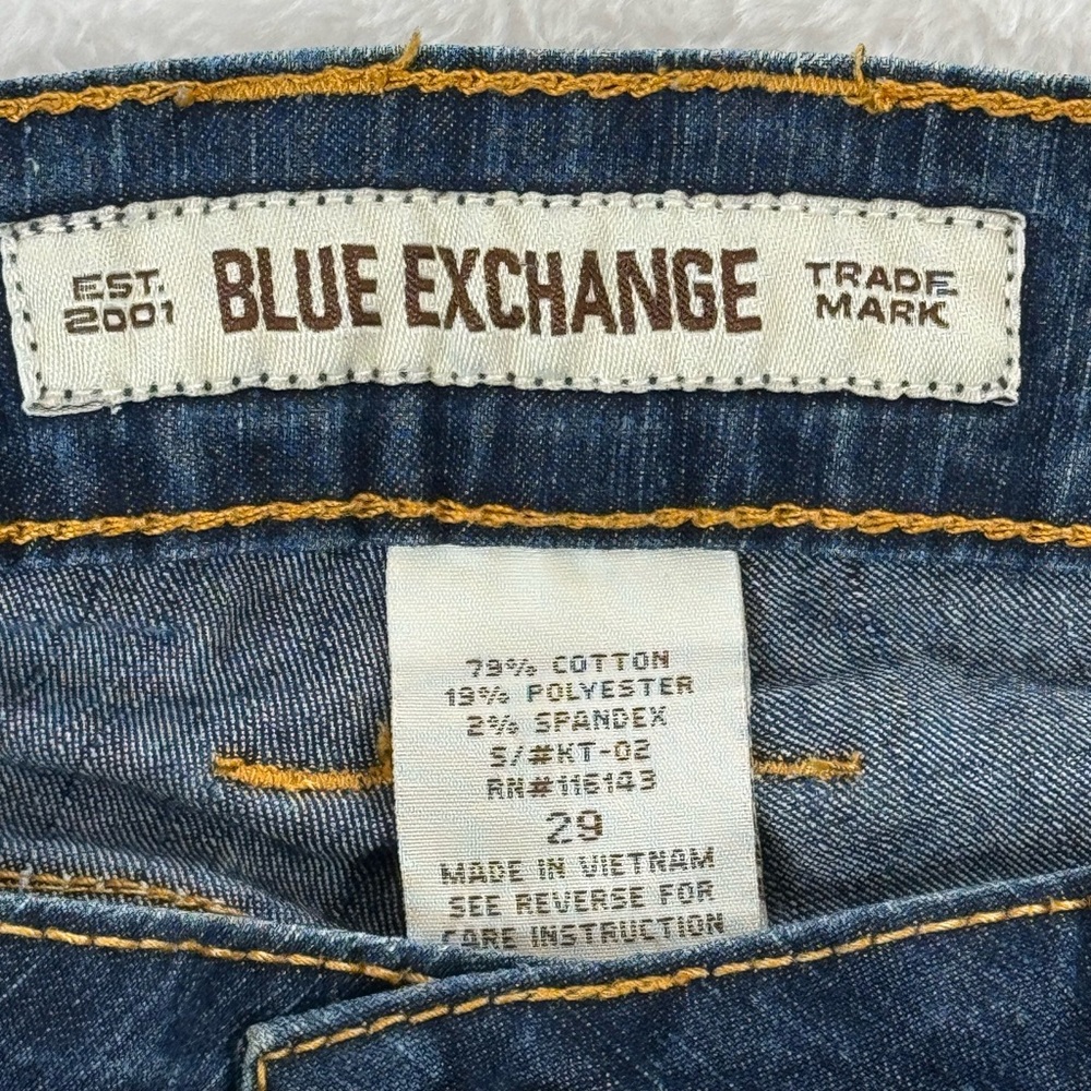 Blue Exchange Blue Denim Jeans Size 29 - Picture 7 of 7